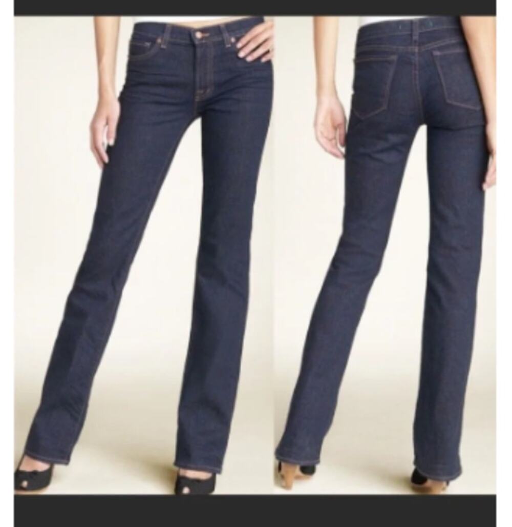 J Brand Aruba Mid Rise Straight Leg Medium Wash Style#3805 Size 26